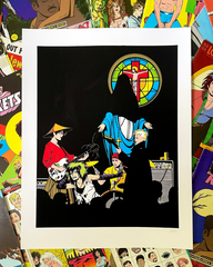 Limited Edition Love & Rockets Print by Jaime Hernandez