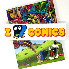 I Pupshaw Comics Bumper Sticker by Jim Woodring – Fantagraphics