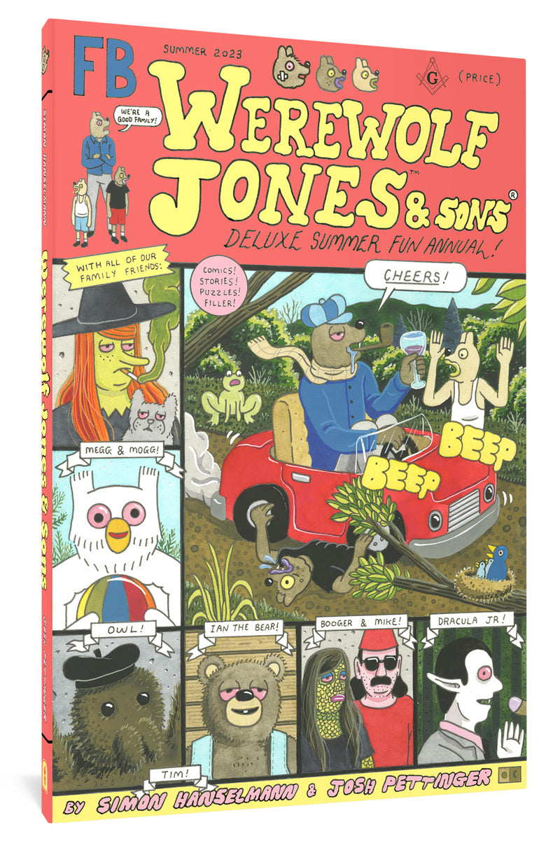 Werewolf Jones & Sons Deluxe Summer Fun Annual – Fantagraphics