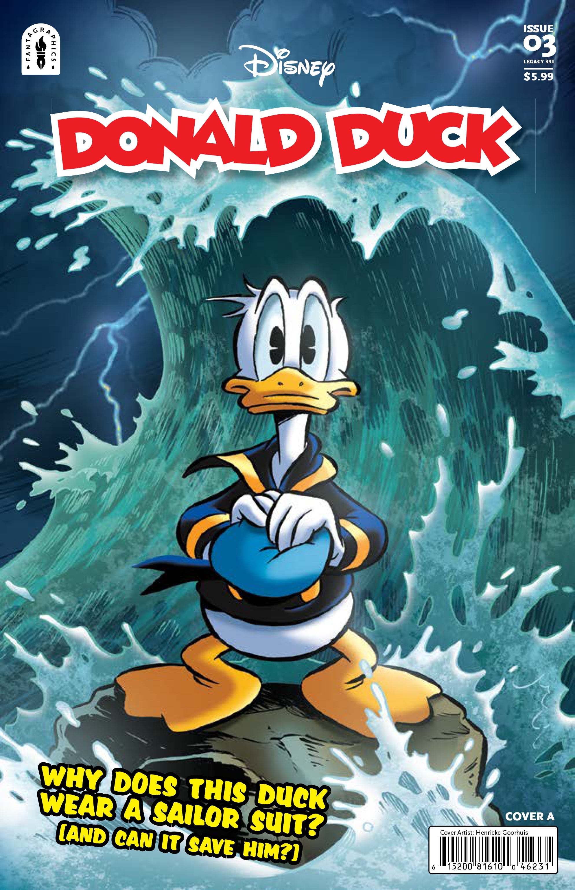 DONALD Donald Duck Legacy #391: Call of the Wild Sea – Fantagraphics