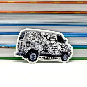Fantagraphics Van Vinyl Sticker