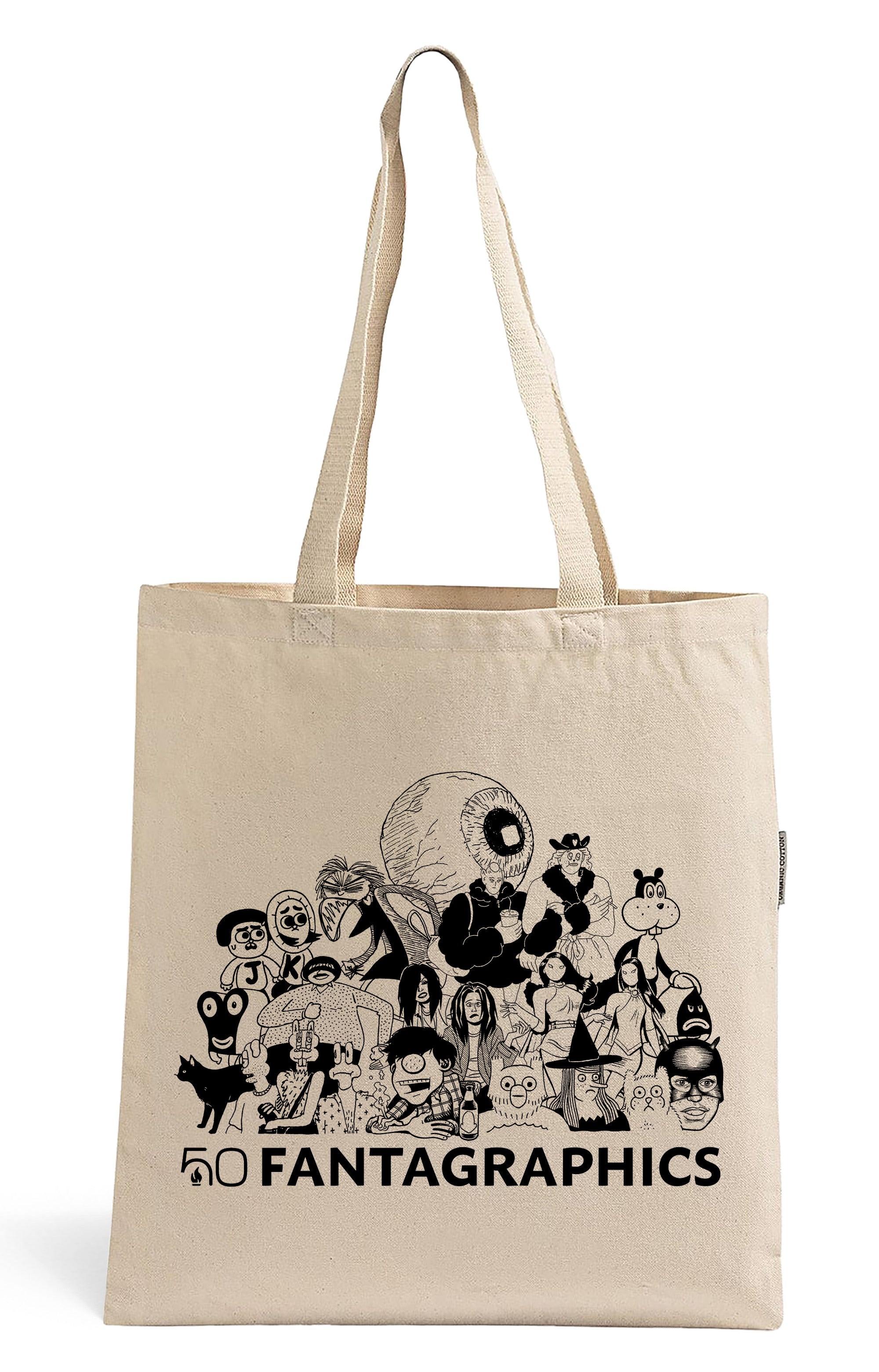 Fantagraphics 50th Anniversary Tote Bag
