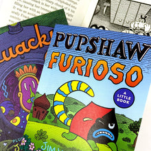 Load image into Gallery viewer, The cover of the Pupshaw Furioso minicomic, featuring Pupshaw.
