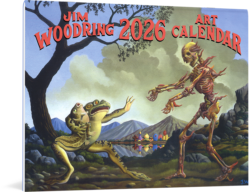 Jim Woodring 2026 Art Calendar – Fantagraphics