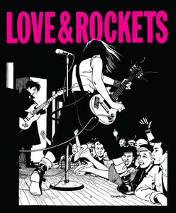 Jaime Hernandez Love and Rockets #24 T-Shirt, Hot Pink – Fantagraphics