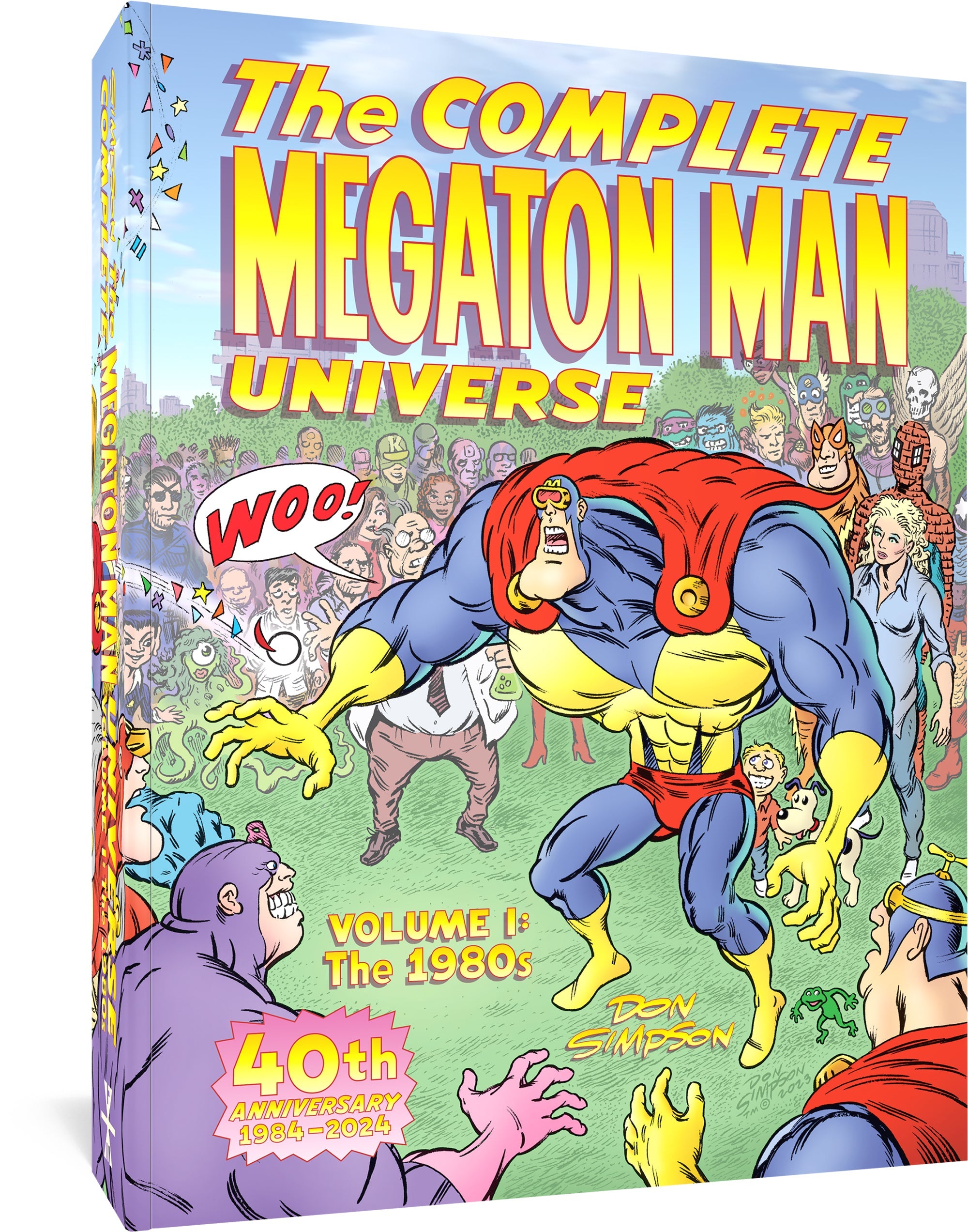 The Complete Megaton Man Universe Volume 1: The 1980s – Fantagraphics