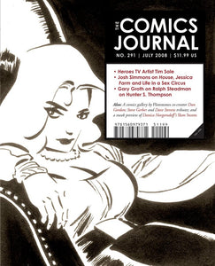 The Comics Journal #291 cover image