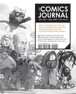 The Comics Journal #295 cover image