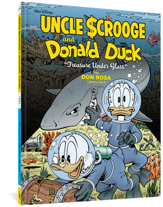 Walt Disney Uncle Scrooge and Donald Duck: "Treasure Under Glass" cover image