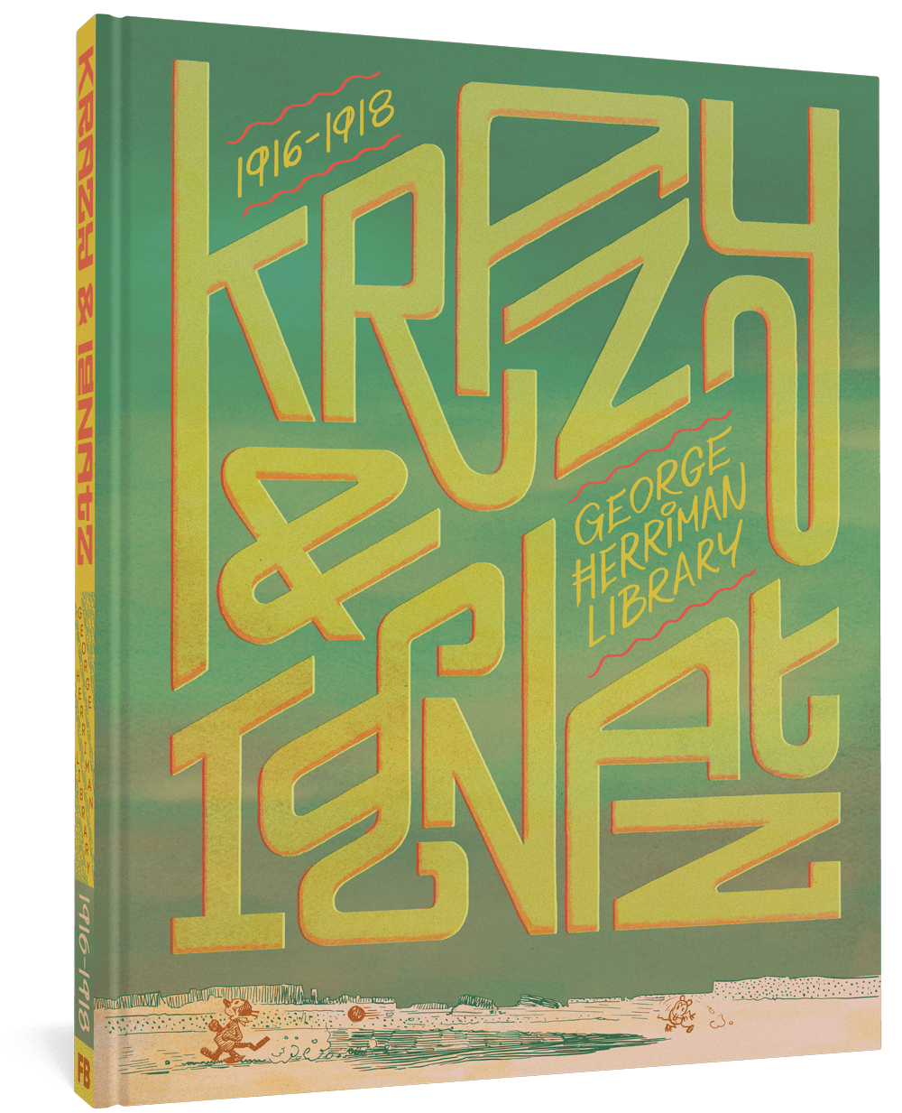 The George Herriman Library: Krazy & Ignatz 1916-1918 – Fantagraphics